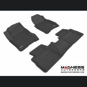 Nissan Rogue Floor Mats (Set of 3) - Black by 3D MAXpider